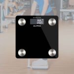 SRS475 BMI Bluetooth scale, top view, max 180 kg