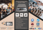 Leaflet for the HSCo SSBWR electronic waterproof table top scale with features