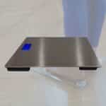 SRS440 stainless-steel body scale, angled view