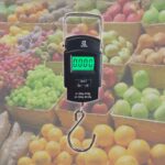 Alpha SRS510 hanging luggage scale with big hook and backlit display