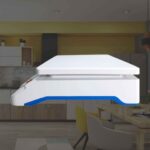 SRS135 kitchen scale, side view