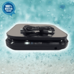 SRS260 kitchen scale with its USB charging cable