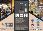 Electronic platform water-resistant Bluetooth scale PLSSWBT leaflet with features