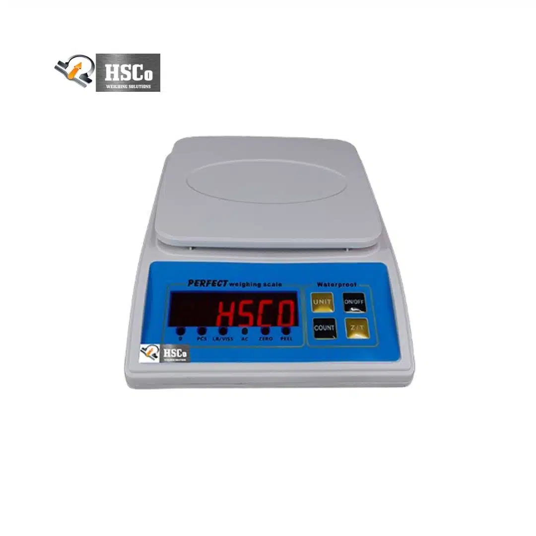 ABSMWR – Electronic Waterproof Table Top Scale (2) HSCo ABSMWR waterproof table top scale with red LED display