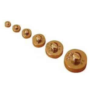 Brass Flat Weights