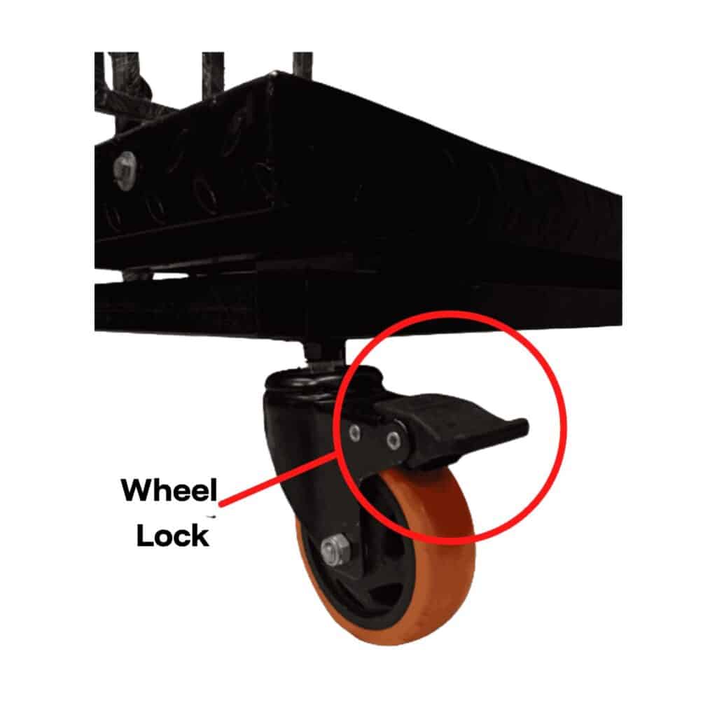 Electronic Platform Wheeler Scale