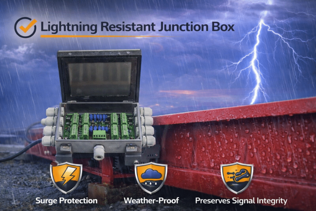 Lightning Resistant Junction Box