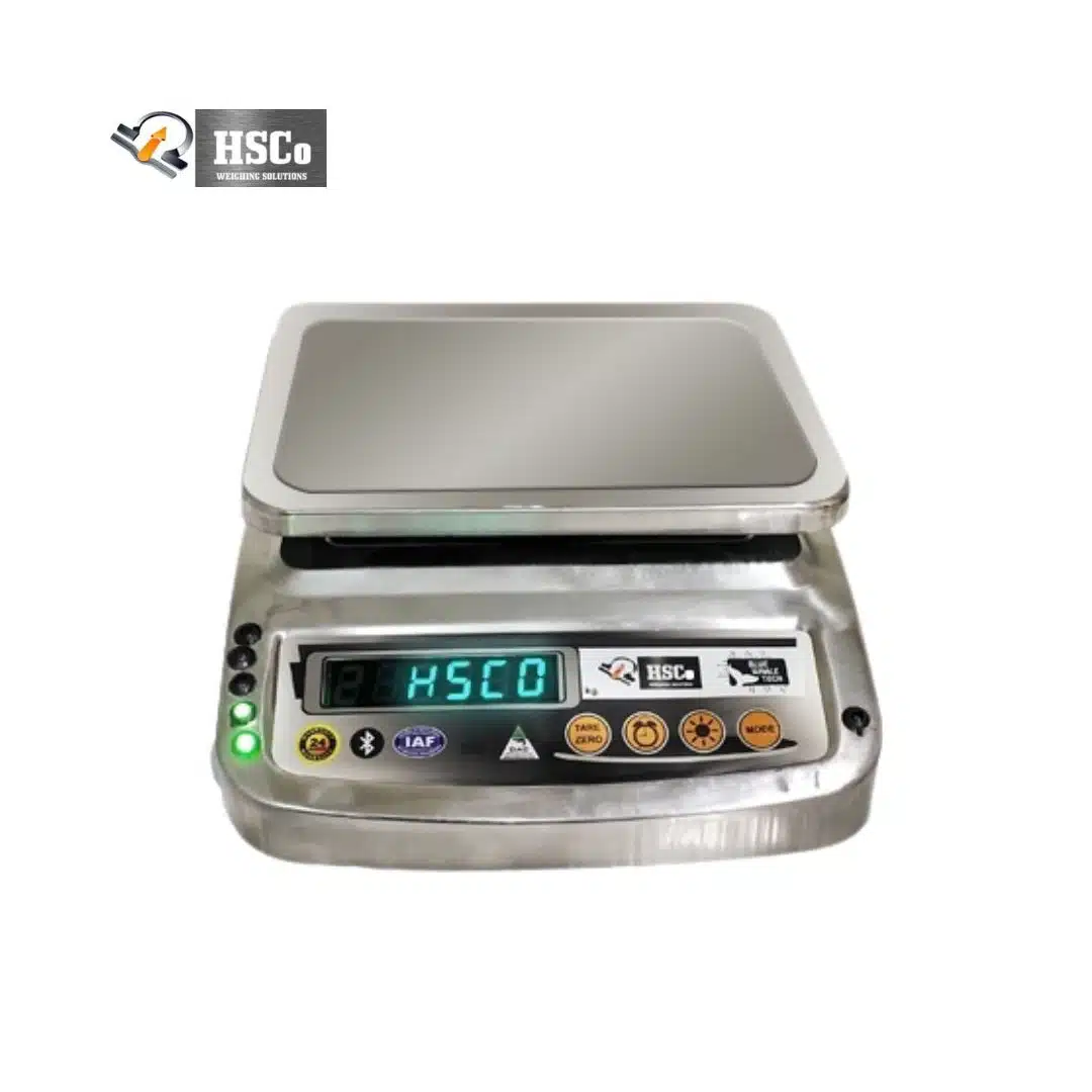GRSSSWR – Electronic Waterproof Grading Scale HSCo GRSSSWR waterproof stainless-steel grading scale with LED display