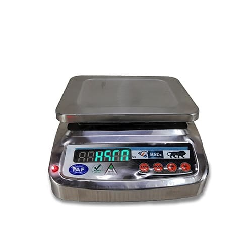 HSCo-SSS-1.jpg HSCo SSS30 stainless steel table top scale with LED display and keypad