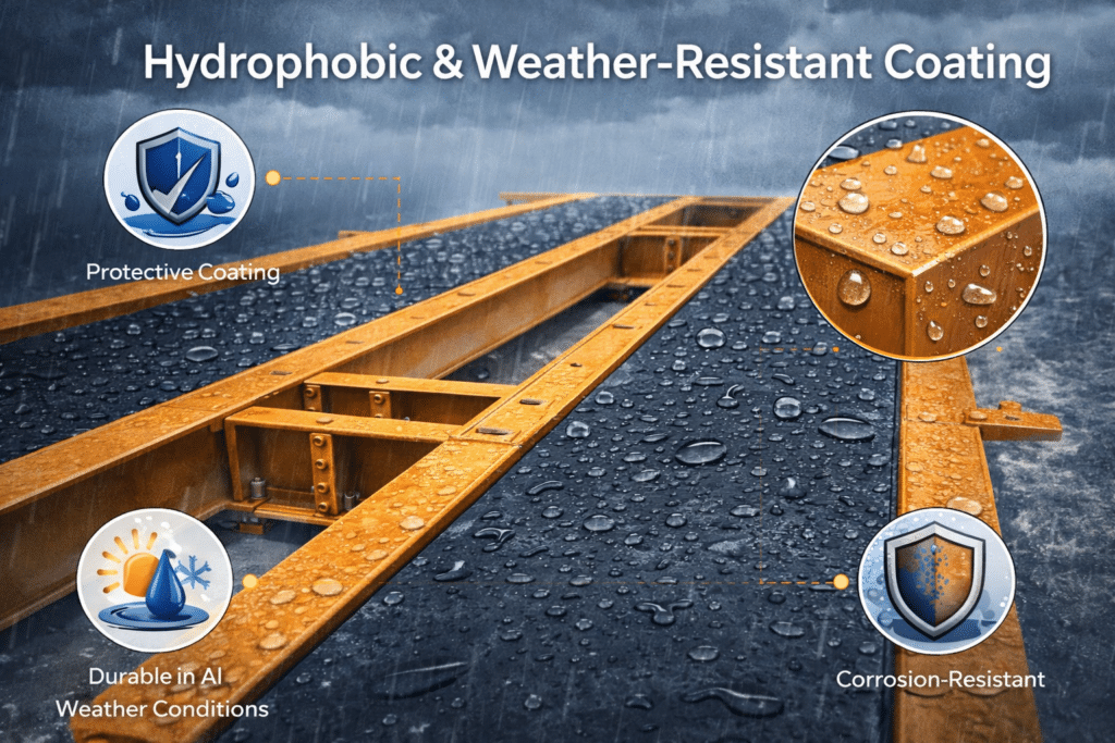 Hydrophobic Weather Resistant Coating​