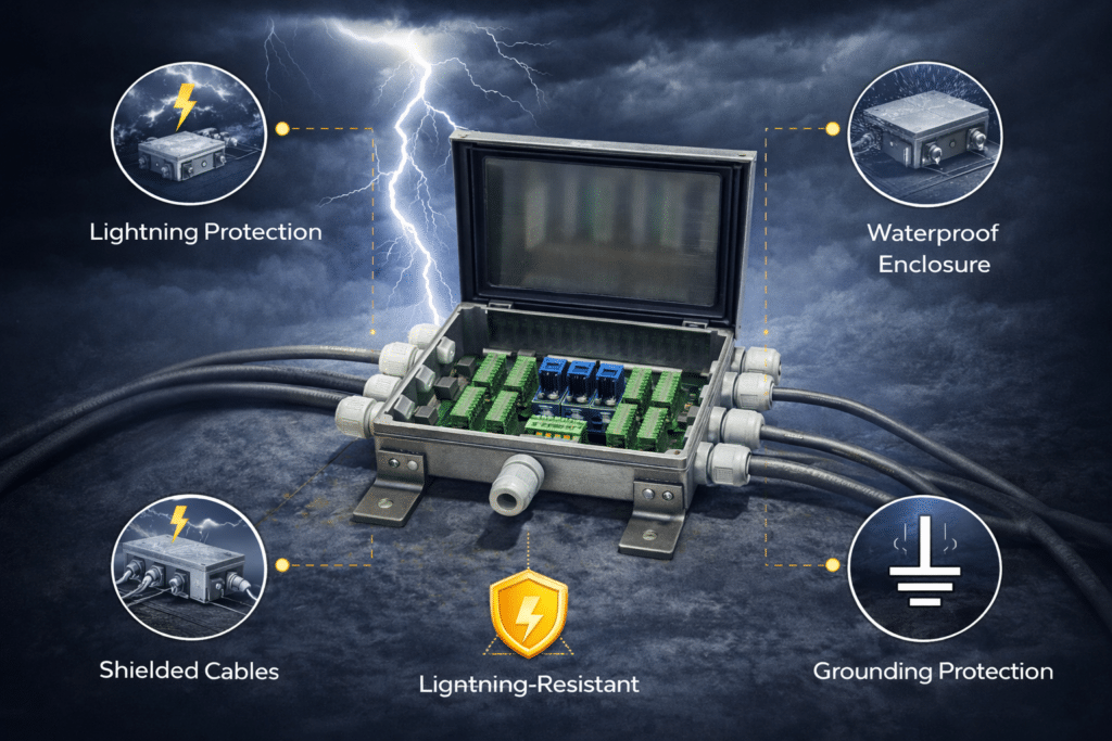 Lightning Resistant Junction Box 1