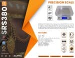 Alpha SRS380 precision scale leaflet