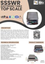 HSCo SSSWR leaflet with specification and dimensions