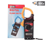 Digital clamp meter with its box