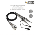 Oscilloscope probes with BNC connectors