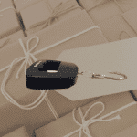 SRS550 luggage scale with hook, side view