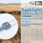TK100 backlit LCD, for many materials, low-power indication
