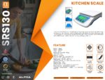 Alpha SRS130 kitchen scale leaflet
