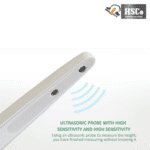 Ultrasonic probe of the height scale