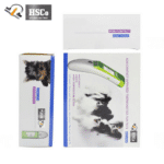 Retail box of the non-contact infrared thermometer for pets