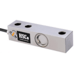 HSCo shear beam load cell with mounting holes and cable
