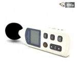 Sound level meter keys: power, MAX, A/C, fast/slow, level