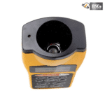 Top of the ultrasonic distance meter showing the sensor opening