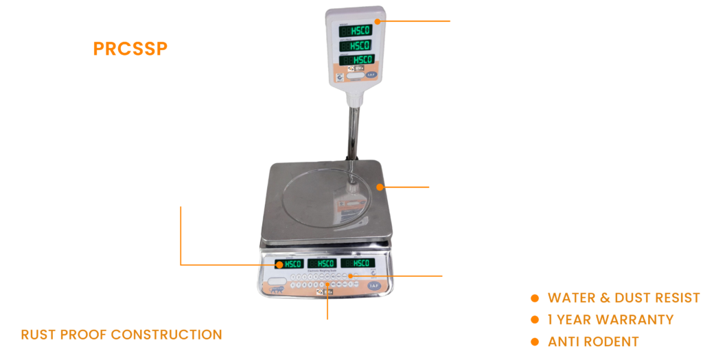 Table Top Price Computing Scale