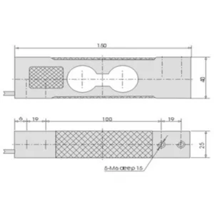 TABLE TOP CUM MINI PLATFORM SCALE LOAD CELL