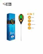 4-in-1 soil meter with its box