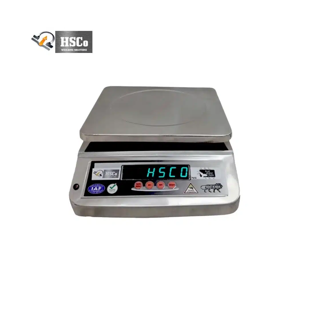 GRSSB – Electronic Grading Scale GRSSB grading scale with stainless steel tray and green LED display