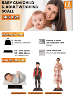 Baby cum child & adult weighing scale