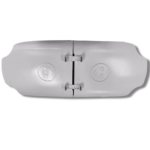 SRSB127 baby tray in two halves, top view