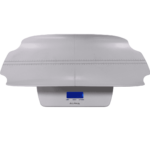 SRSB127 2-in-1 baby scale with curved tray and blue display