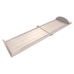 Alpha infantometer board with fixed head board and sliding foot board