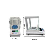 JEWE2001 - Electronic Jewellery Weighing Scale With Glass Windshield - view 5