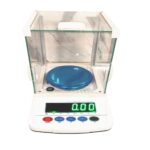 Electronic jewellery weighing scale with glass windshield