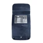 Rating plate on the back of the hand-held display