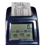 HHRJDP display with printed weight memo