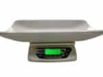 SRSB135 baby scale, side view of the tray