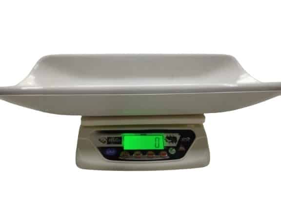Electronic baby weighing machine