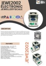 JEWE2002 – Electronic Jewellery Weighing Scale With Glass Windshield