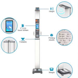 Height Weight BMI Scale with Printer