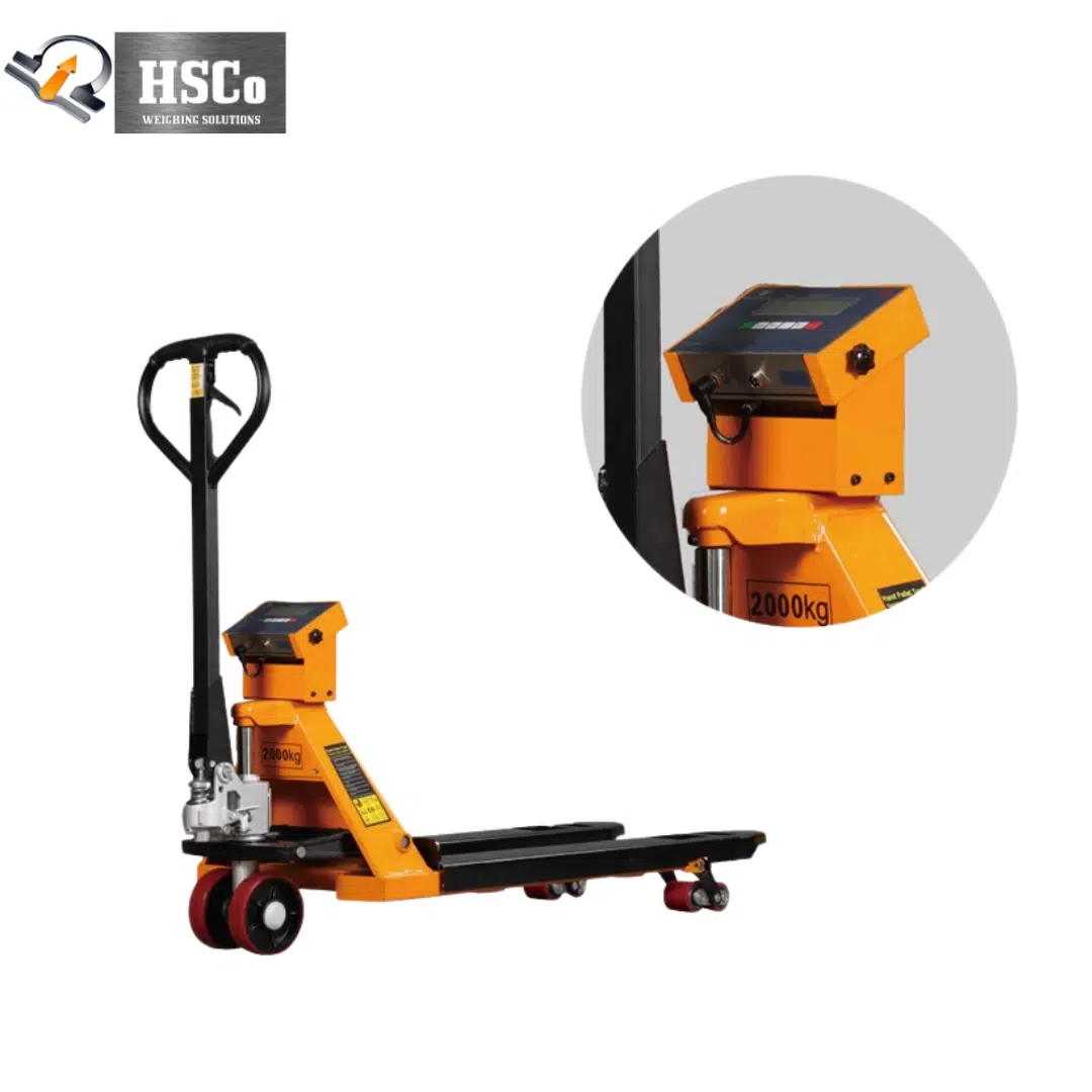 HSC – PWSEP (Explosion Proof) HSCo digital pallet scale with indicator close-up