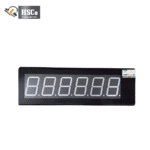 Front view of the CRHJD six-digit jumbo LED wall display