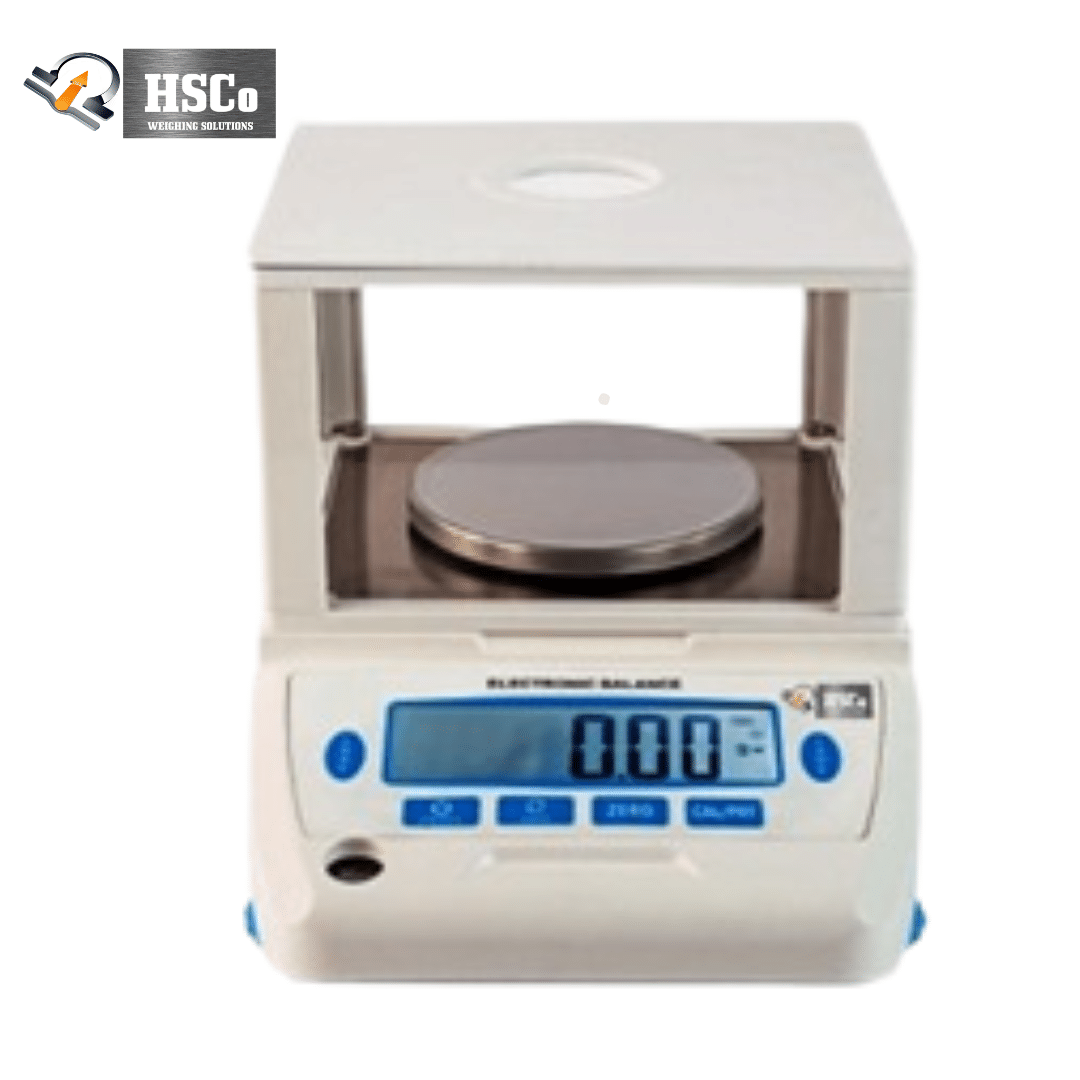 LAB1010E / I Series Analytical Balance HSCo LAB1010E / I precision laboratory balance with draft shield