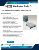Explosion Proof Weighing Scale - PLCHQEXP Series - view 2