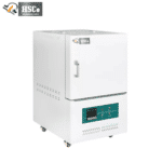 HSCo muffle furnace with door closed and digital controller