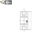 LCZ-3 column load cell side drawing