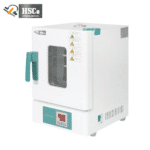 HSC-HT1000 drying oven with door closed, viewing window and control panel